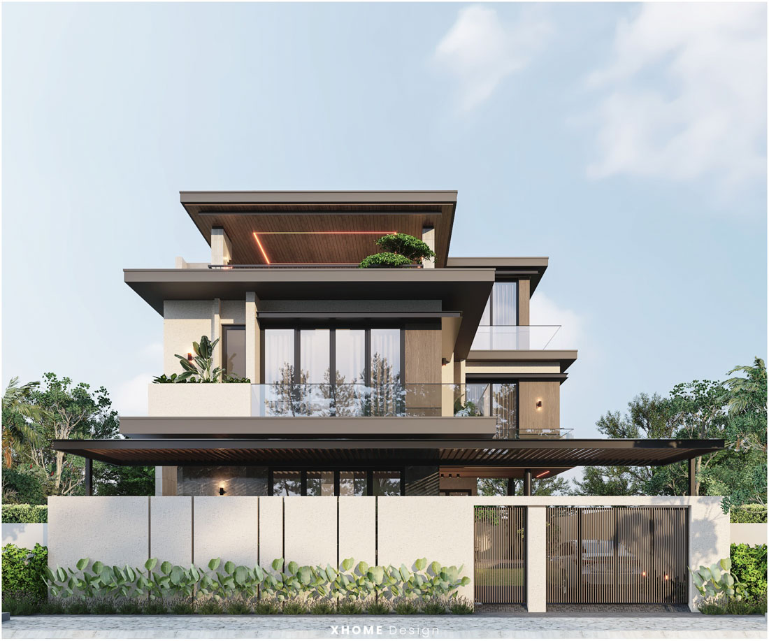 Mẫu Biệt Thự Đẹp Hiện Đại