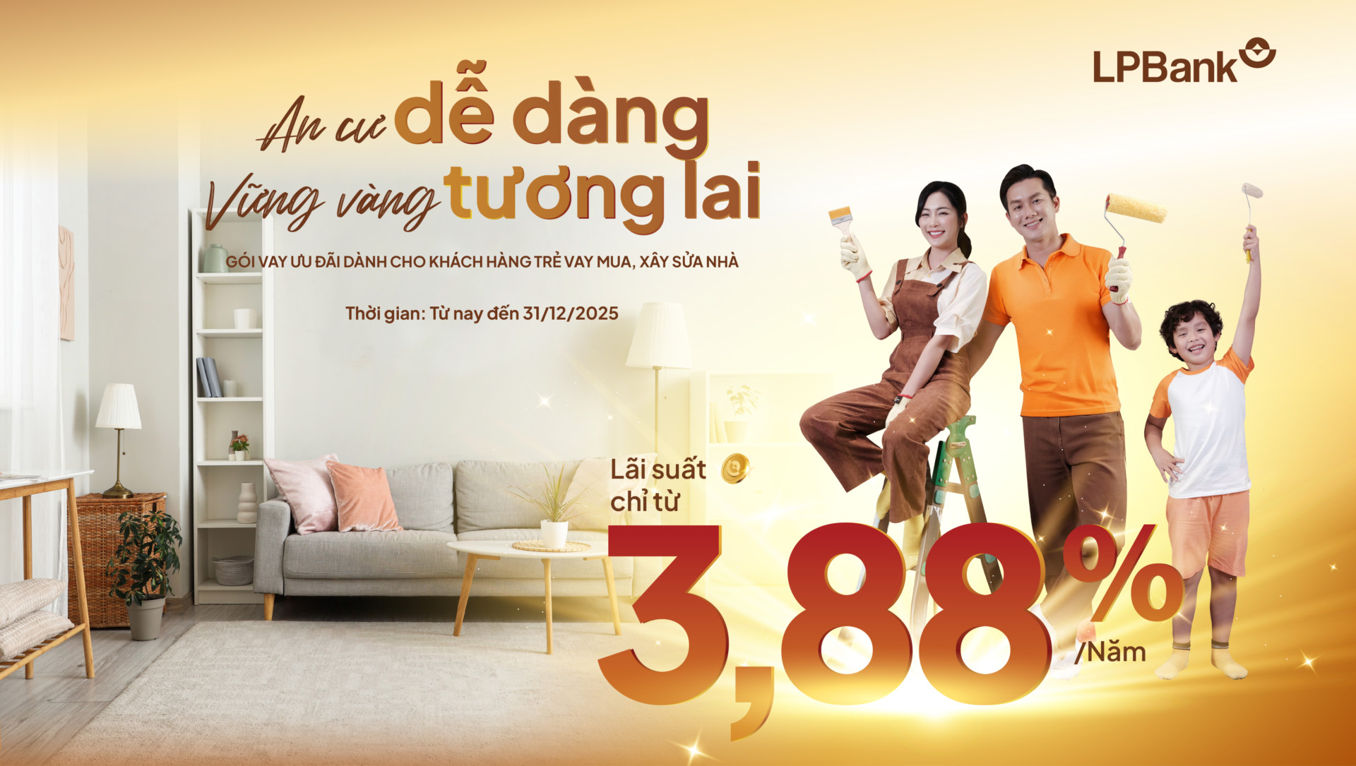 Chính sách vay vốn mua nhà nổi bật năm 2025