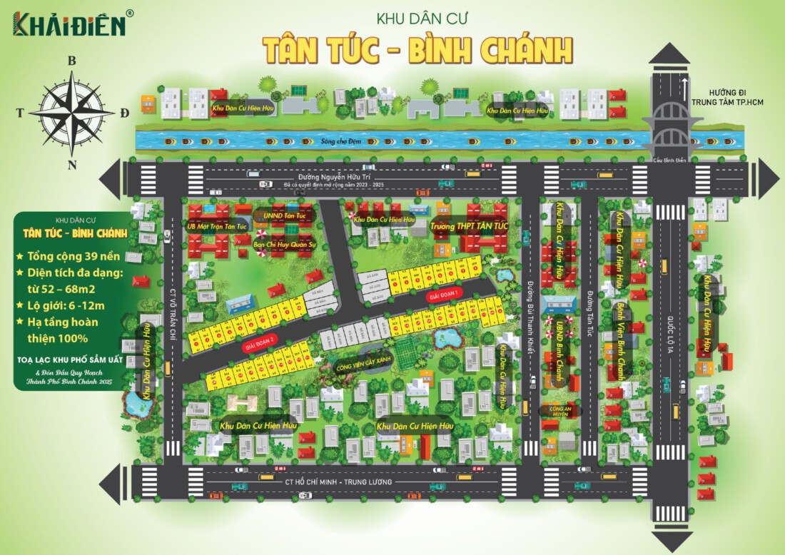 Tổng quan về dự án đất nền Bình Chánh